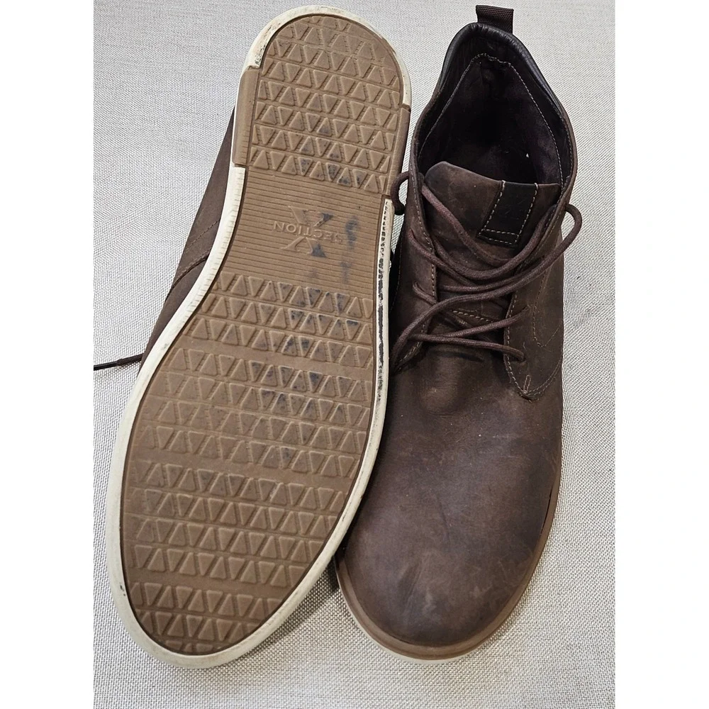 Section X‎ Chukka Boots Mens 13 Brown Leather Lace Up Casual Brazil 733SX0019